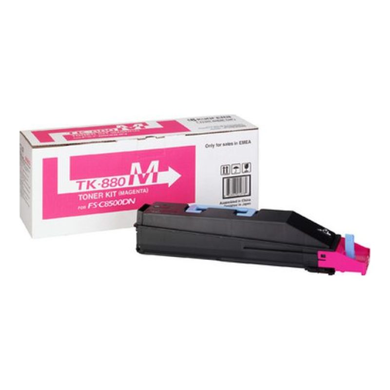 Kyocera TK-880M 1T02KABNL0 Kırmızı Toner — görsel 2