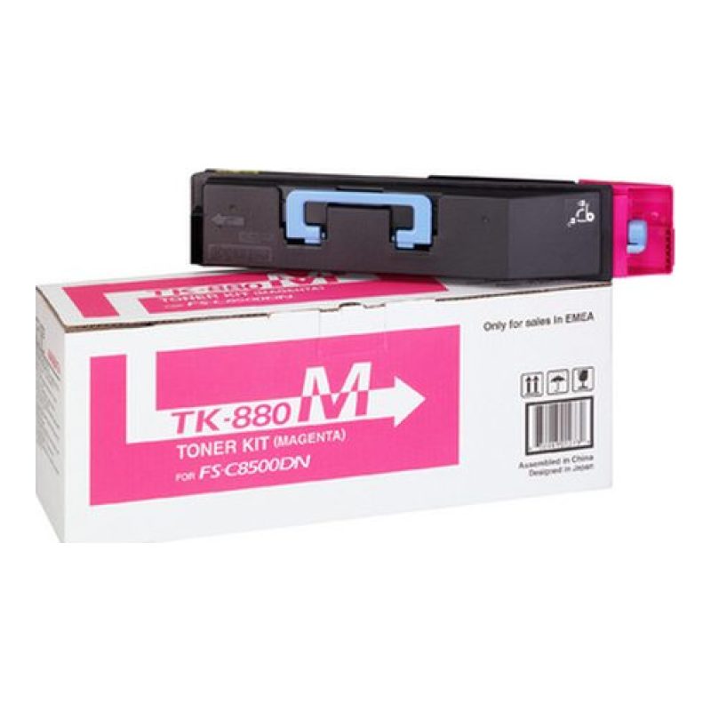 Kyocera TK-880M 1T02KABNL0 Kırmızı Toner — görsel 3
