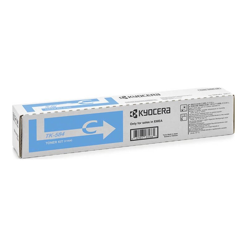 Kyocera TK-584C 1T02KTCAS0 Mavi Toner