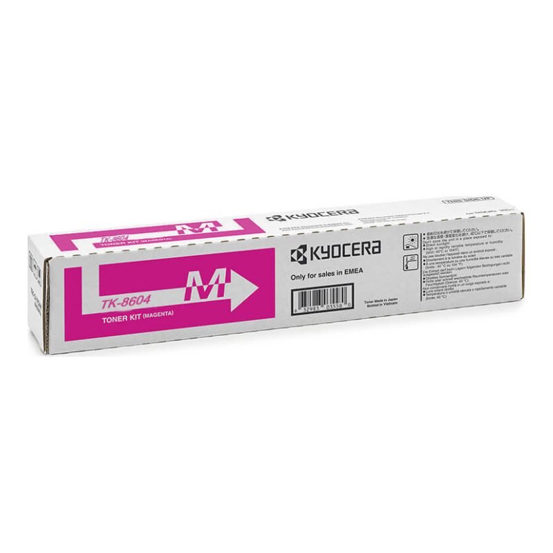 Kyocera TK-8604M 1T02MNBAS0 Kırmızı Toner