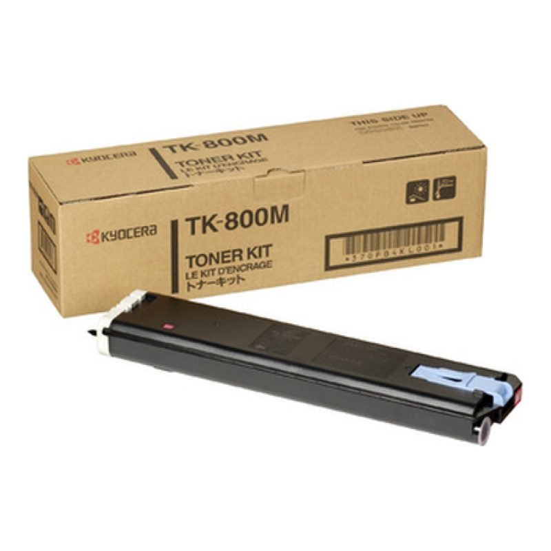 Kyocera TK-800M 370PB4KL Kırmızı Toner