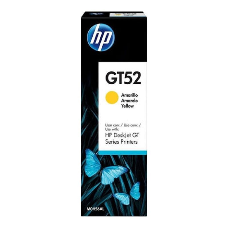 HP GT52 Şişesi M0H56AE Sarı Mürekkep Kartuşu