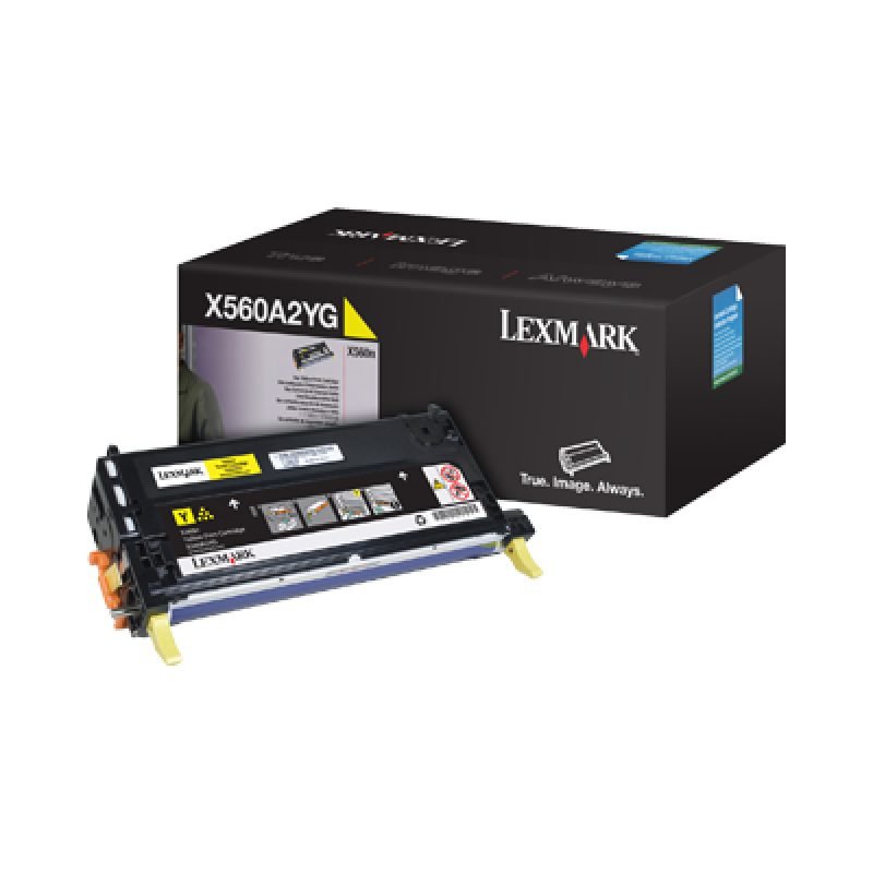 Lexmark X560A2YG Sarı Toner