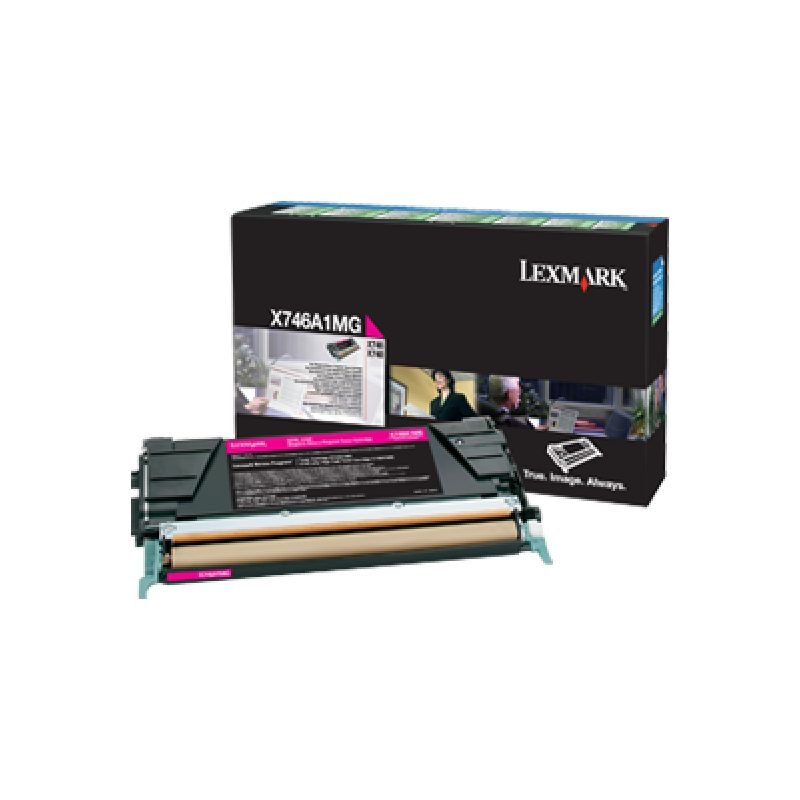 Lexmark X746A1MG Kırmızı Toner