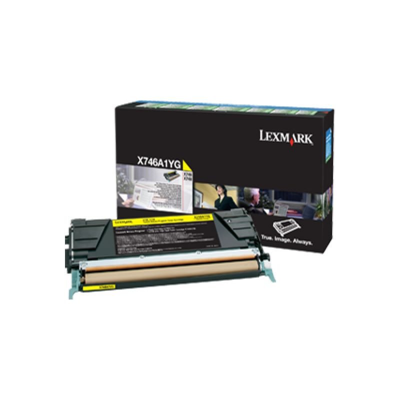 Lexmark X746A1YG Sarı Toner