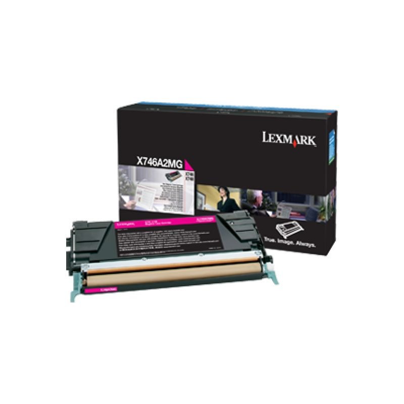 Lexmark X746A2MG Kırmızı Toner