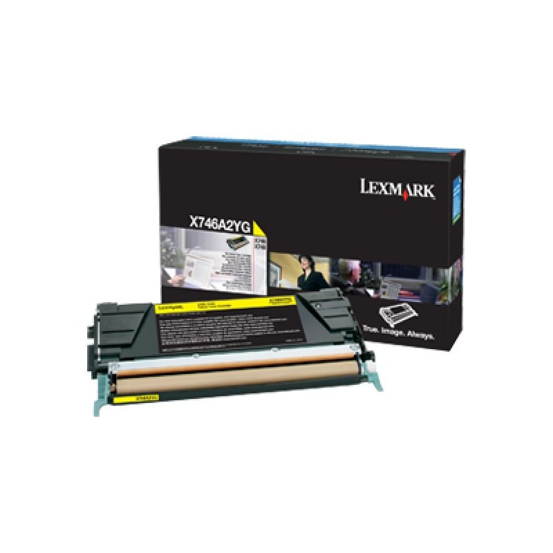 Lexmark X746A2YG Sarı Toner
