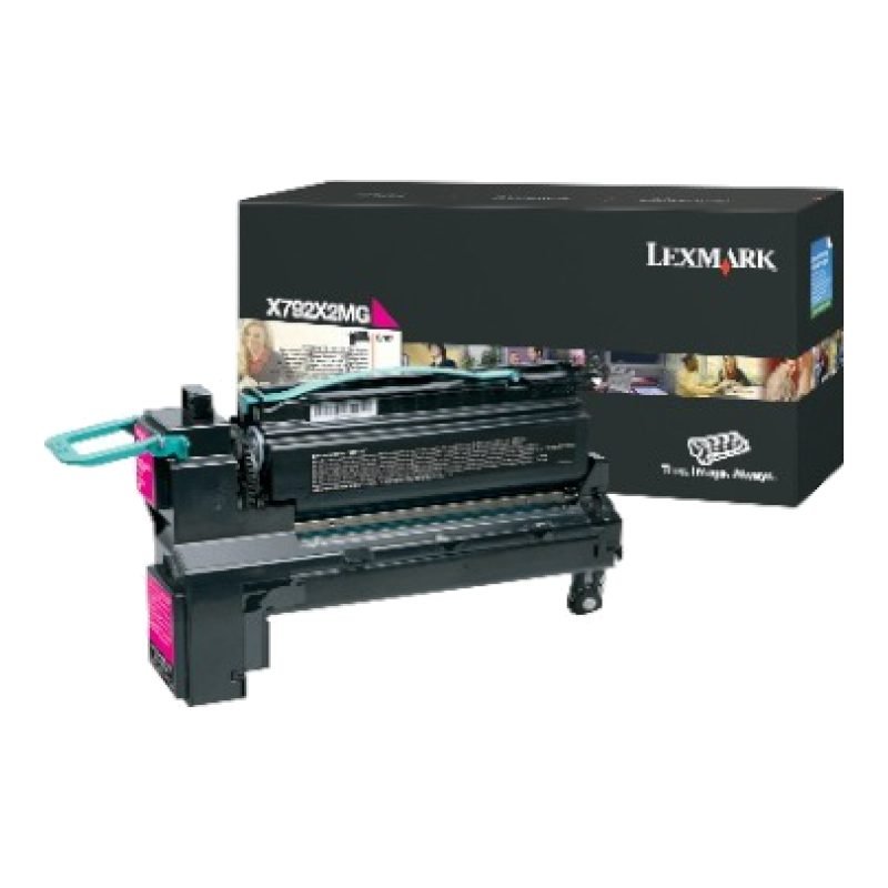 Lexmark X792X2MG Kırmızı Toner