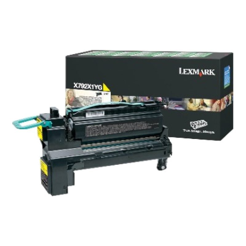 Lexmark X792X2YG Sarı Toner