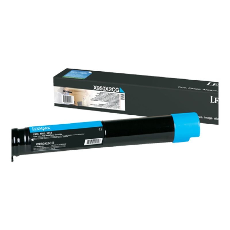 Lexmark X950X2CG Mavi Toner