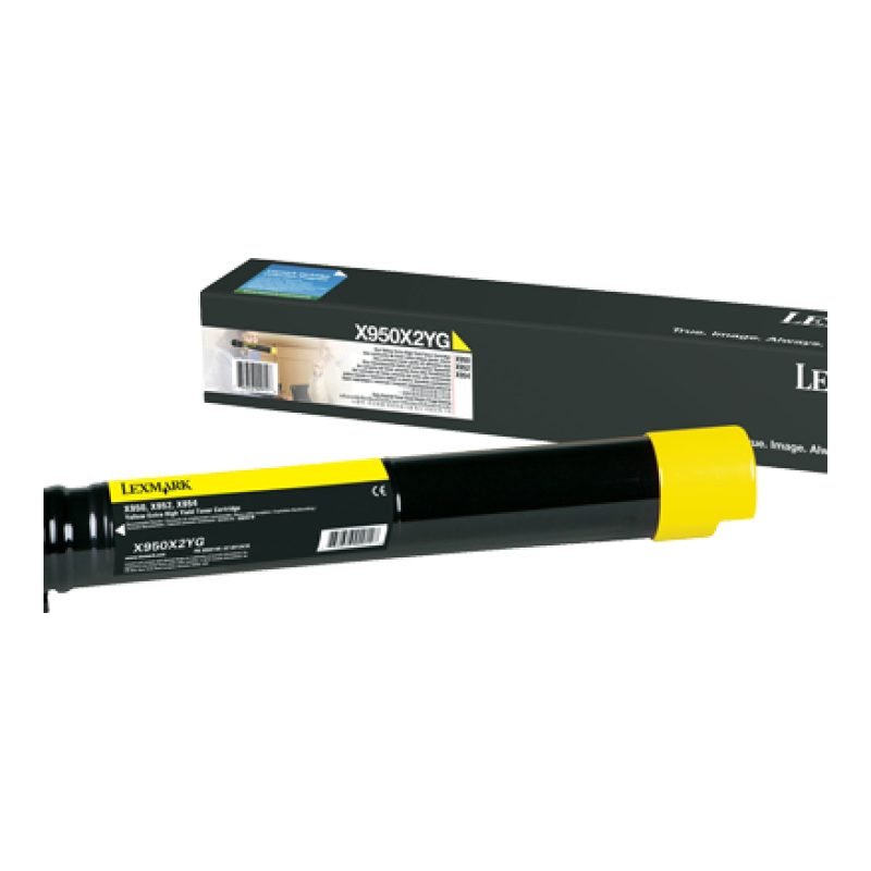Lexmark X950X2YG Sarı Toner
